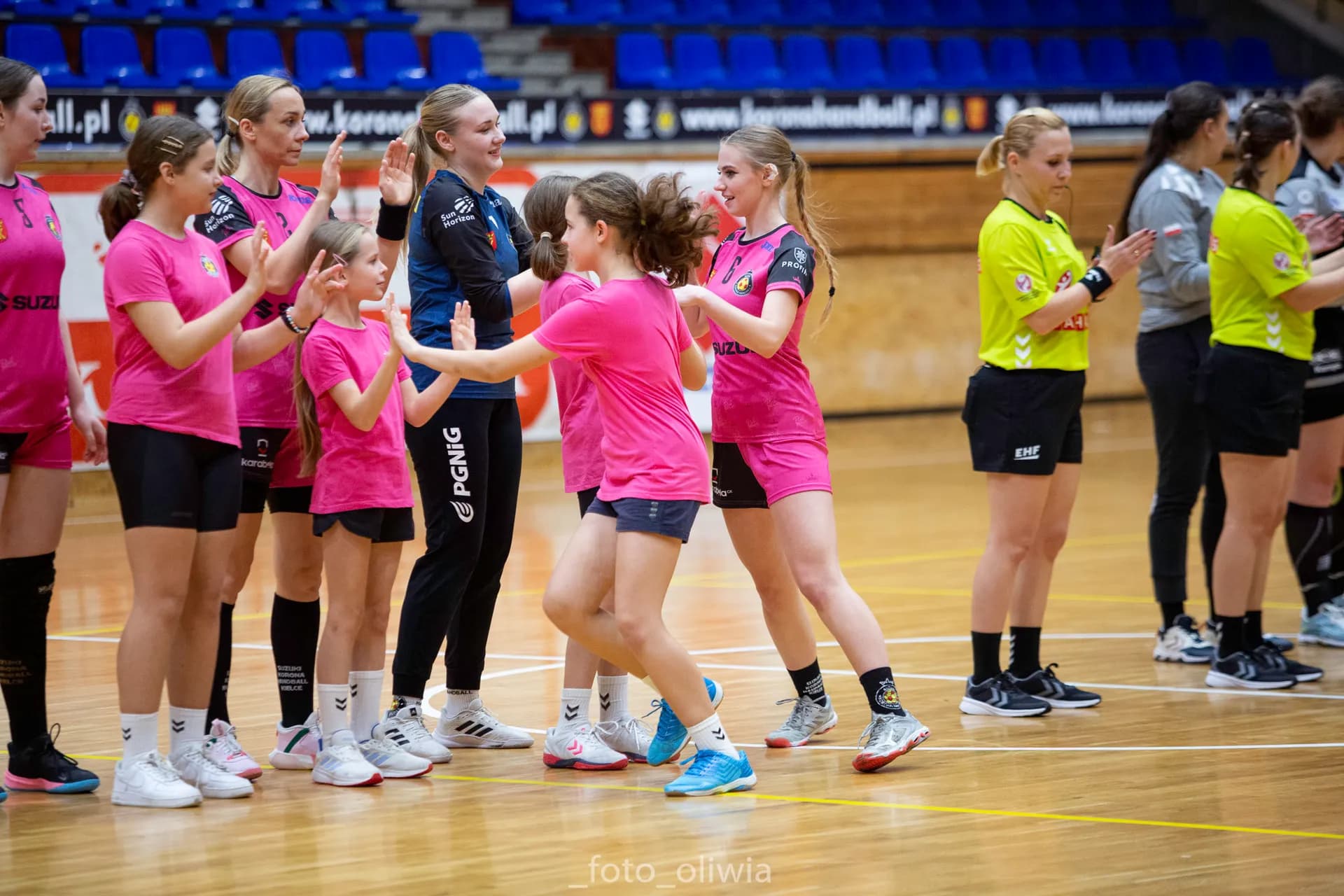 Suzuki Korona Handball Kielce vs JKS San Jarosław (cz.1)