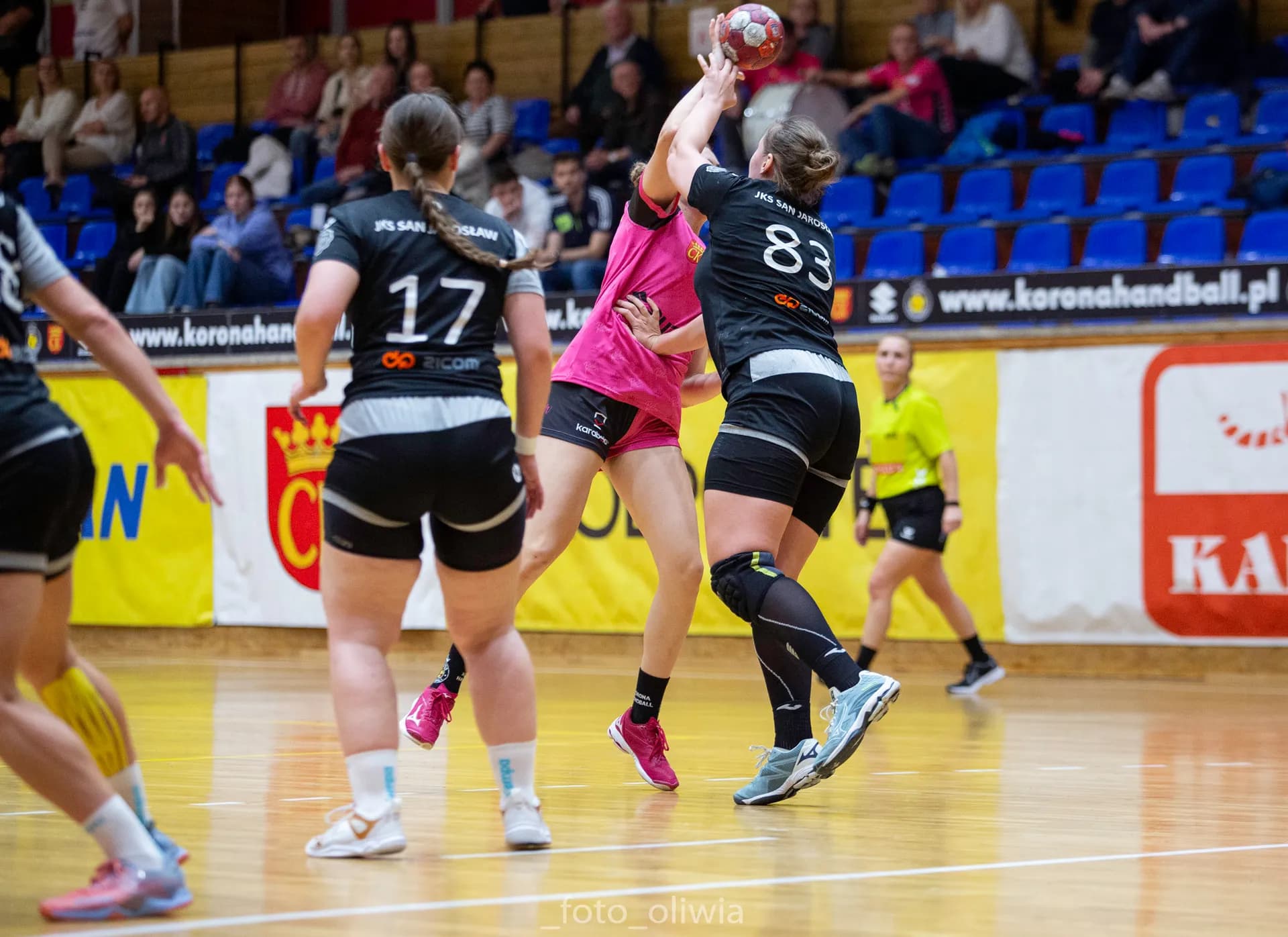 Suzuki Korona Handball Kielce vs JKS San Jarosław (cz.1)