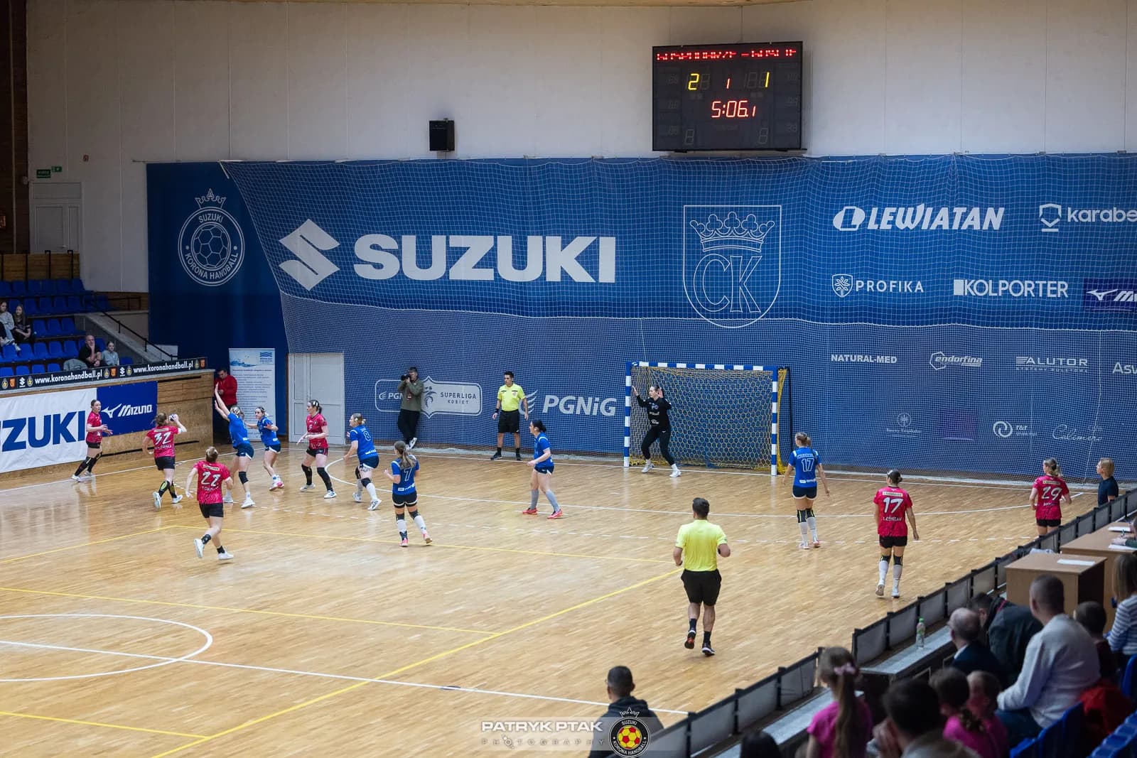 Galeria z ostatniego meczu Suzuki Korona Handball Kielce – ENEA Piłka Ręczna Poznań