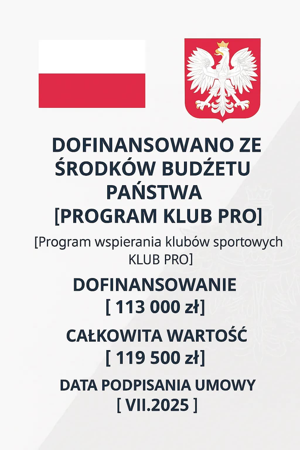 Funding information board