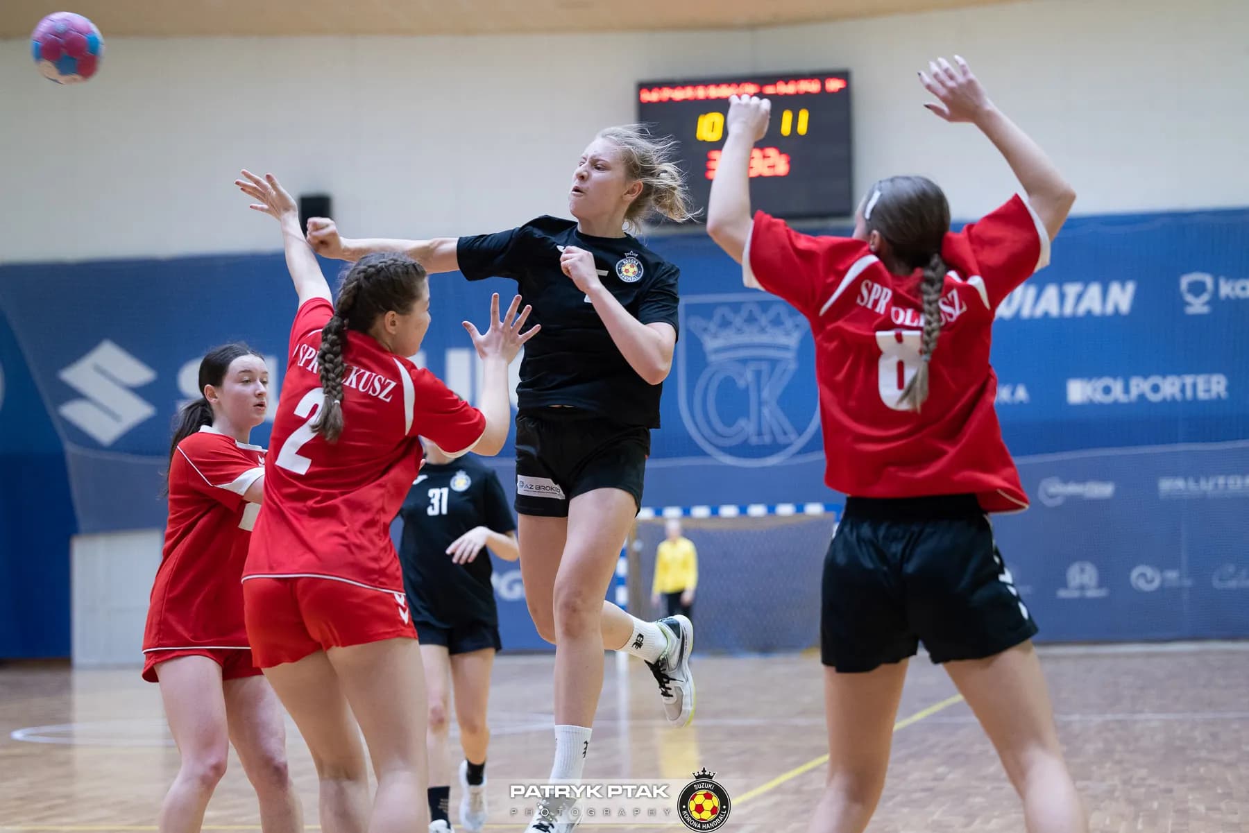 Juniorki młodsze: Korona Handbal Kielce vs. SPR Olkusz