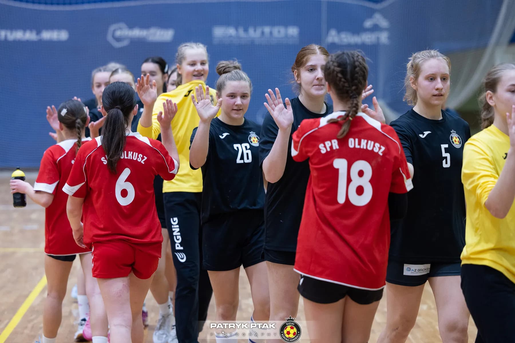 Juniorki młodsze: Korona Handbal Kielce vs. SPR Olkusz