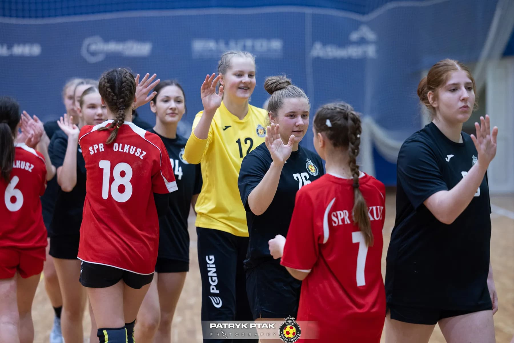 Juniorki młodsze: Korona Handbal Kielce vs. SPR Olkusz