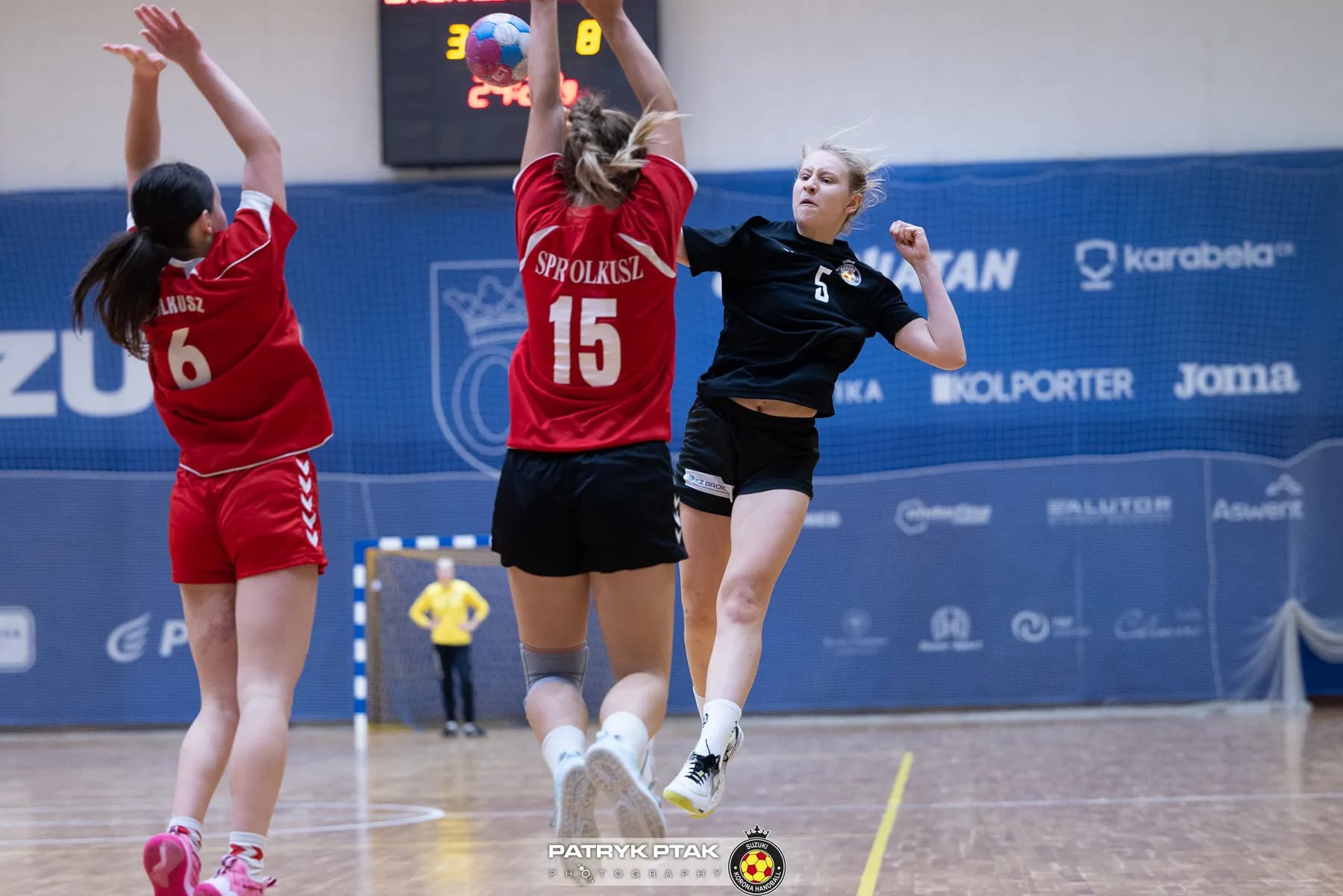 Juniorki młodsze: Korona Handbal Kielce vs. SPR Olkusz