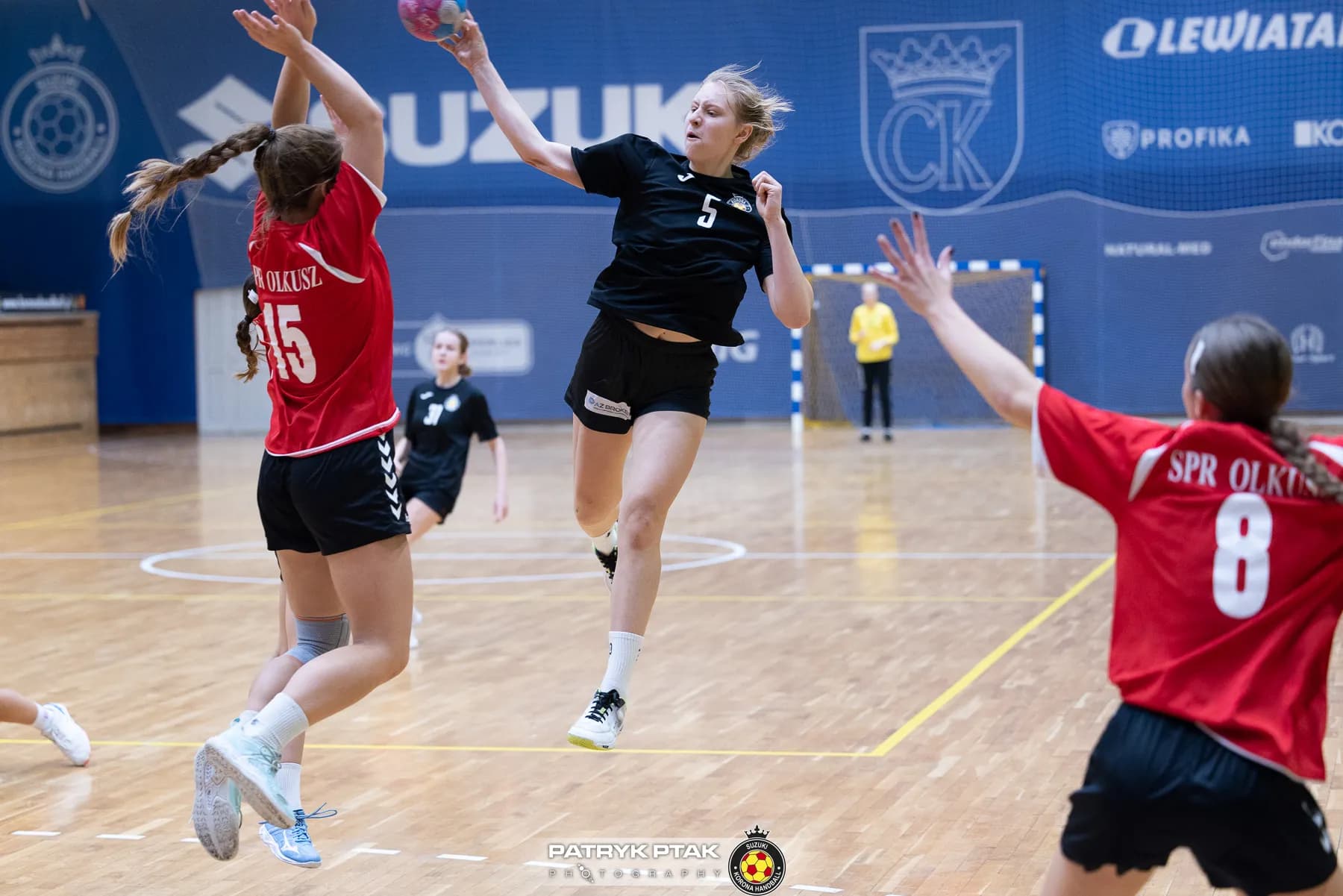 Juniorki młodsze: Korona Handbal Kielce vs. SPR Olkusz