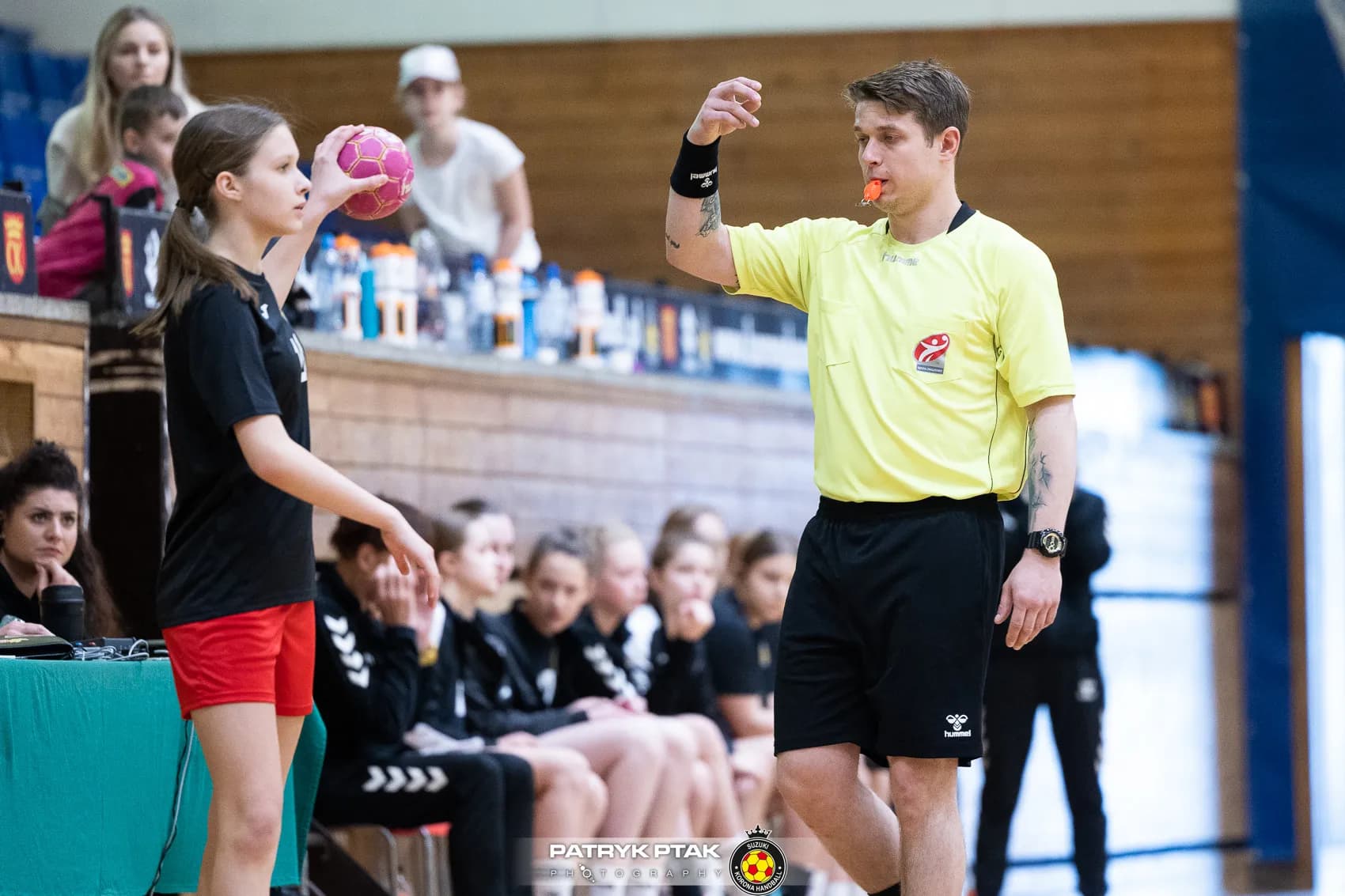 1/16 Finału Pucharu ZPRP młodziczek (Korona Handball Kielce vs SPR Pogoń 1945 Zabrze)