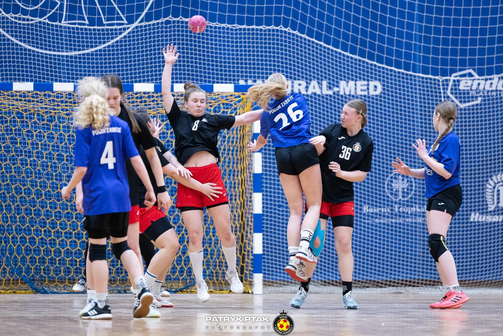 1/16 Finału Pucharu ZPRP młodziczek (Korona Handball Kielce vs SPR Pogoń 1945 Zabrze)