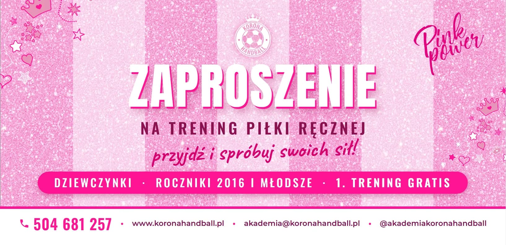 Nabór do Akademii Korona Handball!